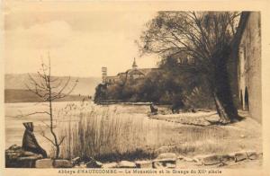  France Abbaye d` Hautecombe - Le Monastere et la Grange monastery monk