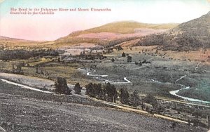 Big Bend of the Delaware River & Mt Utsayantha in Stamford, New York