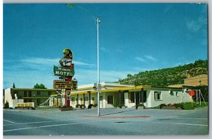 Edwards Manor Roadside Motel Durango Colorado CO Postcard