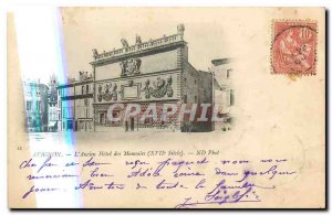 Old Postcard Avignon Old Hotel of Monnaics