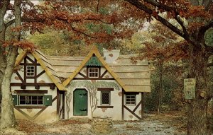 Oak Ridge New Jersey NJ Amusement Park Fairy-Tale Forest 1950s-60s Postcard