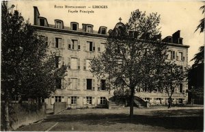 CPA École Montalembert - LIMOGES Facade Principale (390721) 