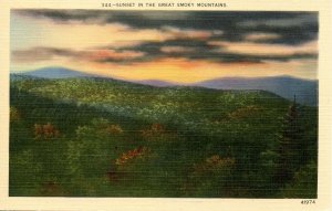 Great Smoky Mountains Nat'l Park - Sunset