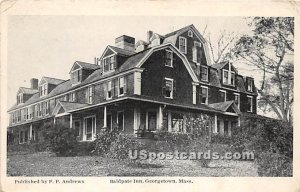 Baldpate Inn - Georgetown, MA