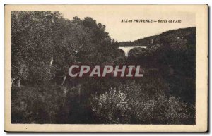 Old Postcard Aix en Provence Borde Arc