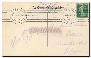 Old Postcard Paris's Bastille Square