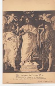 BF18533 girolamo da cremona le christ entre st th  painting art front/back image