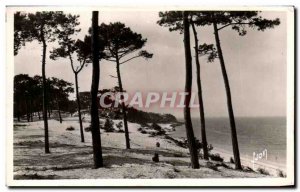 Old Postcard The Moulleau Arcachon Abatilles Park View and passes basin