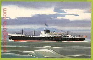 af7953 - SPAIN - VINTAGE POSTCARD Postcards - Ship Guadepupe Sat Nav-
