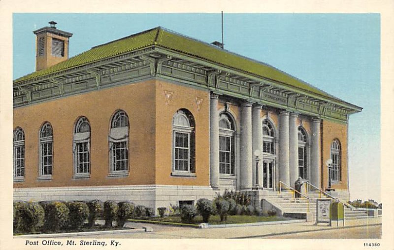 Post office Gateway of the mountains Mt Sterling KY