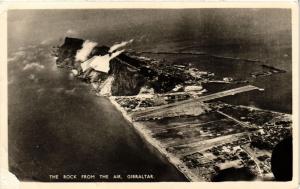 CPA Gibraltar-The Rock from the air (320488)