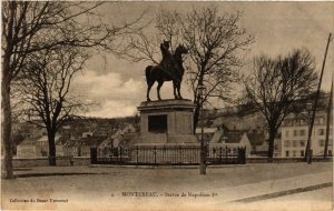 CPA MONTEREAU - Statue de Napoleon Ier (292899)