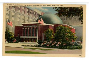 NY - New York City. Hayden Planetarium