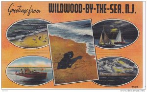 Scenic Greetings from WIldwood-By-The-Sea,  New Jersey,   30-40s