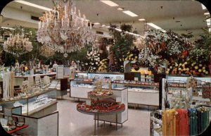 Allentown Pennsylvannia PA Hess' Flower Show Japan 1950s-60s Vintage Postcard