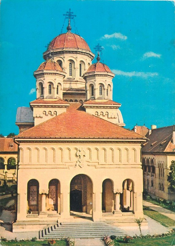 Romania Alba Iulia Catedrala  Postcard