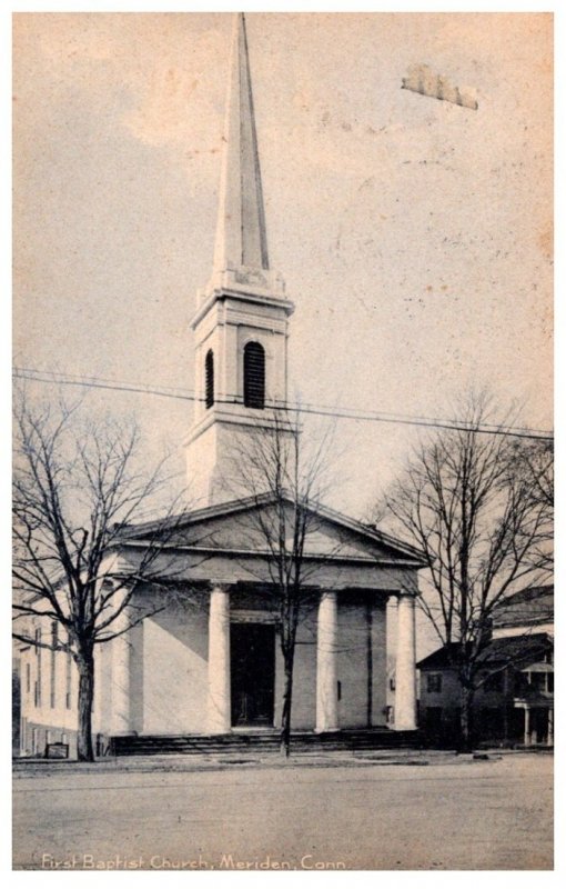Connectiicut Meriden  , First Baptist Church