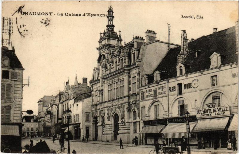 CPA CHAUMONT La Caisse d'Epargne (616808)