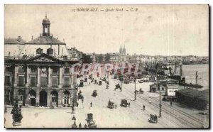 Old Postcard Bordeaux North Quays