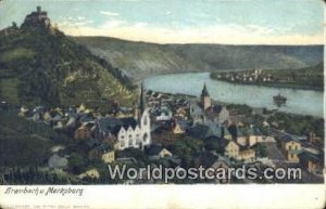 Braubach Marksburg German Postcard Germany Post Card