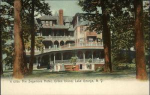 Lake George NY The Sagamore Hotel Green Island ROTOGRAPH ...