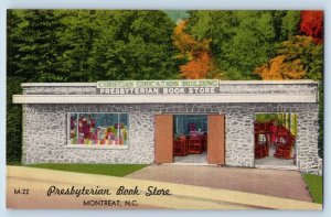 Montreat North Carolina NC Postcard Presbyterian Book Store Christian Education