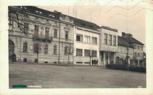 Czech Republic Prestice Přeštice náměstí RPPC 02.89