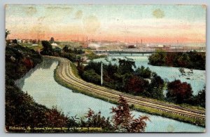 1907  James River & Canal   Richmond   Virginia     Postcard