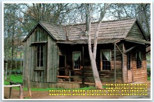 Postcard - A Miners Cabin, Columbia State Historic Park - Columbia, California