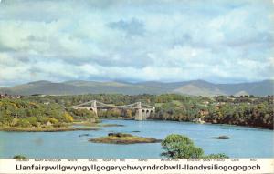 LLANFAIRPWLLGWYNGYLLGOGERYCHWYRNDROBWLL-LLANDYSILIOGOGOGOCH WALES UK~ POSTCARD