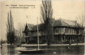 CPA PARIS (12e) Bois de VINCENNES. La Maison Forestiere (563182)