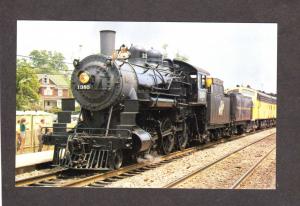 Chicago & North Western 1385 Engine Railroad Train Steam Locomotive Postcard