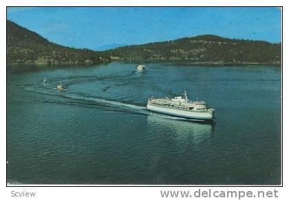 British Columbia Ferries, Victoria, Canada,  40-60s