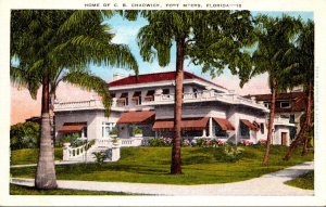 Florida Fort Myers Home Of C B Chadwick
