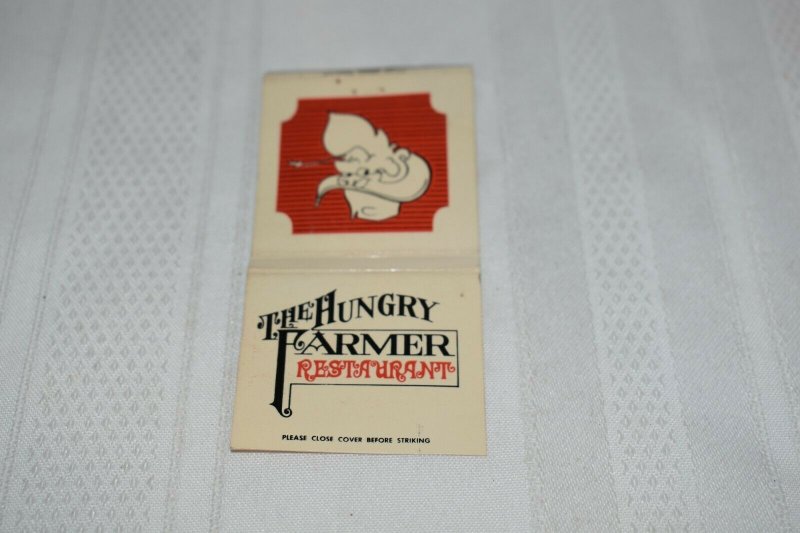 The Hungry Farmer Restaurant Colorado 30 Strike Matchbook Cover