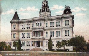 Postcard City Hall San Antonio Texas