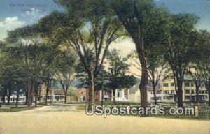 Park & Library in Lebanon, New Hampshire