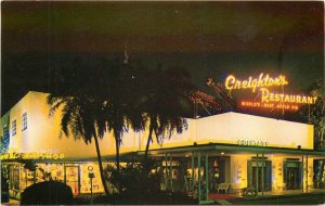 Creighton's Restaurant Fort Lauderdale Florida 1950s Tiki Night Neon 9484