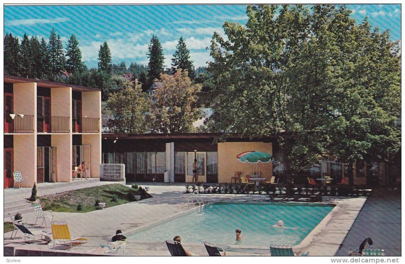 Swimming Pool , Salmon Arm Motor Hotel , SALMON ARM , B.C. , Canada , 50-60s