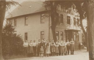 Bad Oeynhausen Hanover Rhine Hotel Restaurant Old Postcard