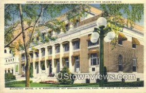 Buckstaff Baths, US Reservation - Hot Springs National Park, Arkansas AR