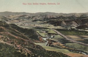 REDLANDS , California, 1900-10s ; View from Smiley Heights