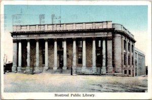 Canada Montreal Public Library 1925