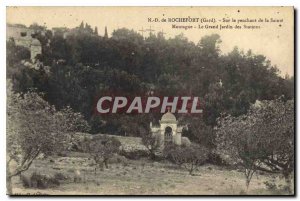 Old Postcard N D Rochefort Gard On penechant of the Holy Mountain Grand Garde...