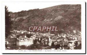 Old Postcard Le Mont Dore Casino and Grand hotels