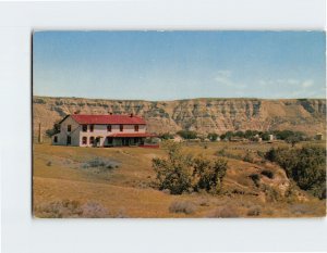 Postcard Chateau De Mores, Medora, North Dakota