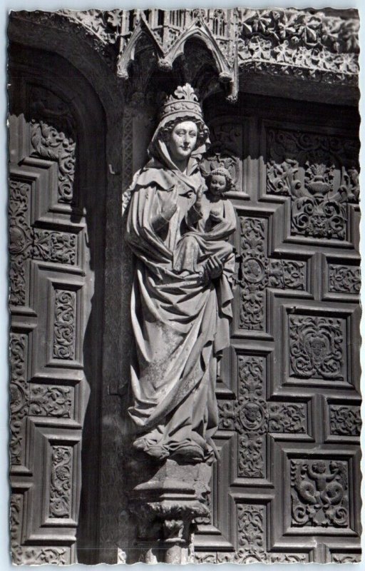 Postcard - Image of Our Lady of the Snows, Cathedral - León, Spain