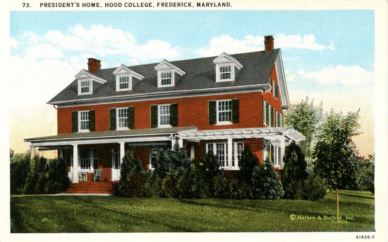MD - Frederick. Hood College, President's Home