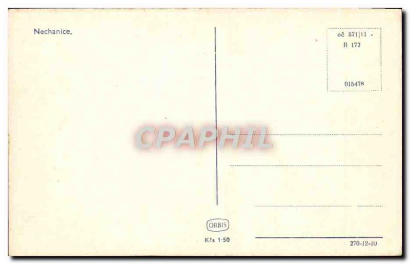 Old Postcard Nechanice