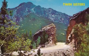 Twin Sisters Mountain Peaks near Estes Park CO, Colorado